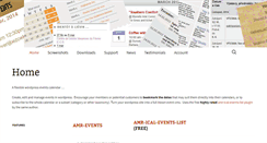 Desktop Screenshot of icalevents.com